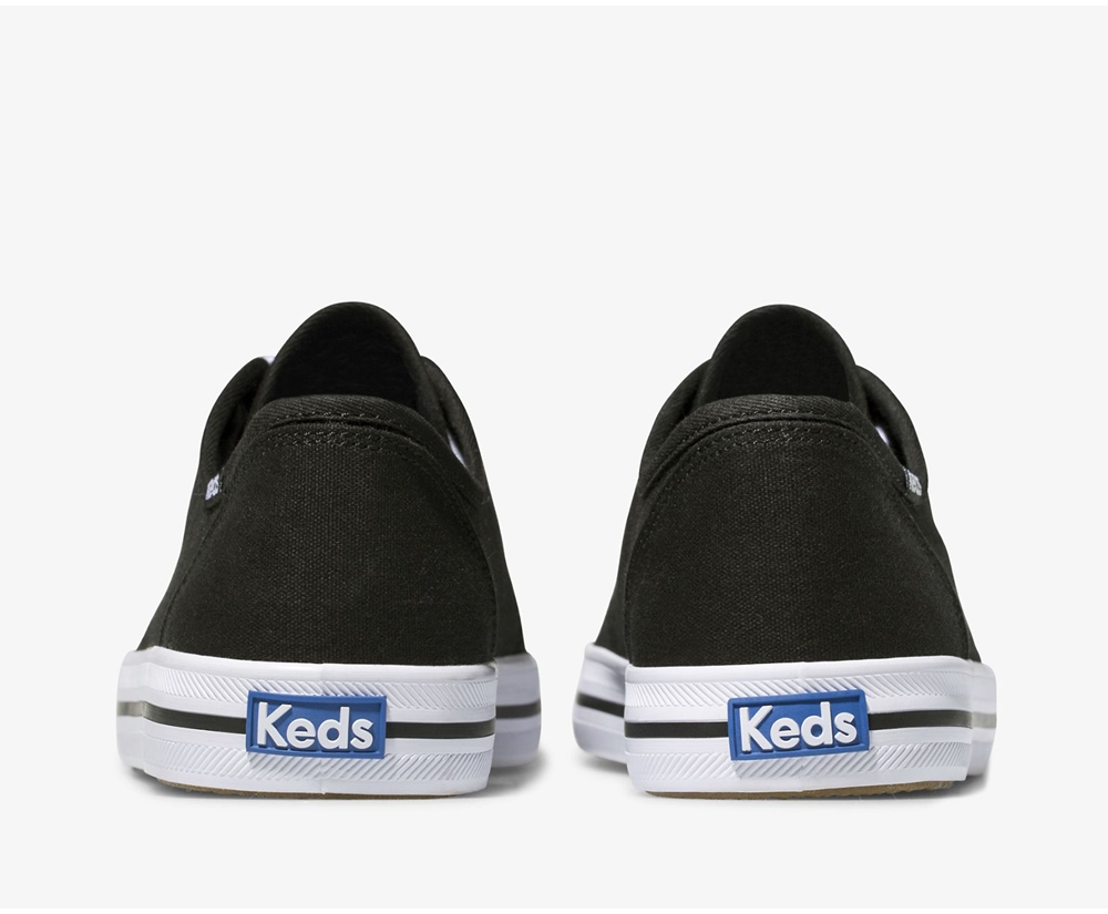 Zapatillas Keds Mujer Negras - Washable Kickstart - 193-QIHOGP